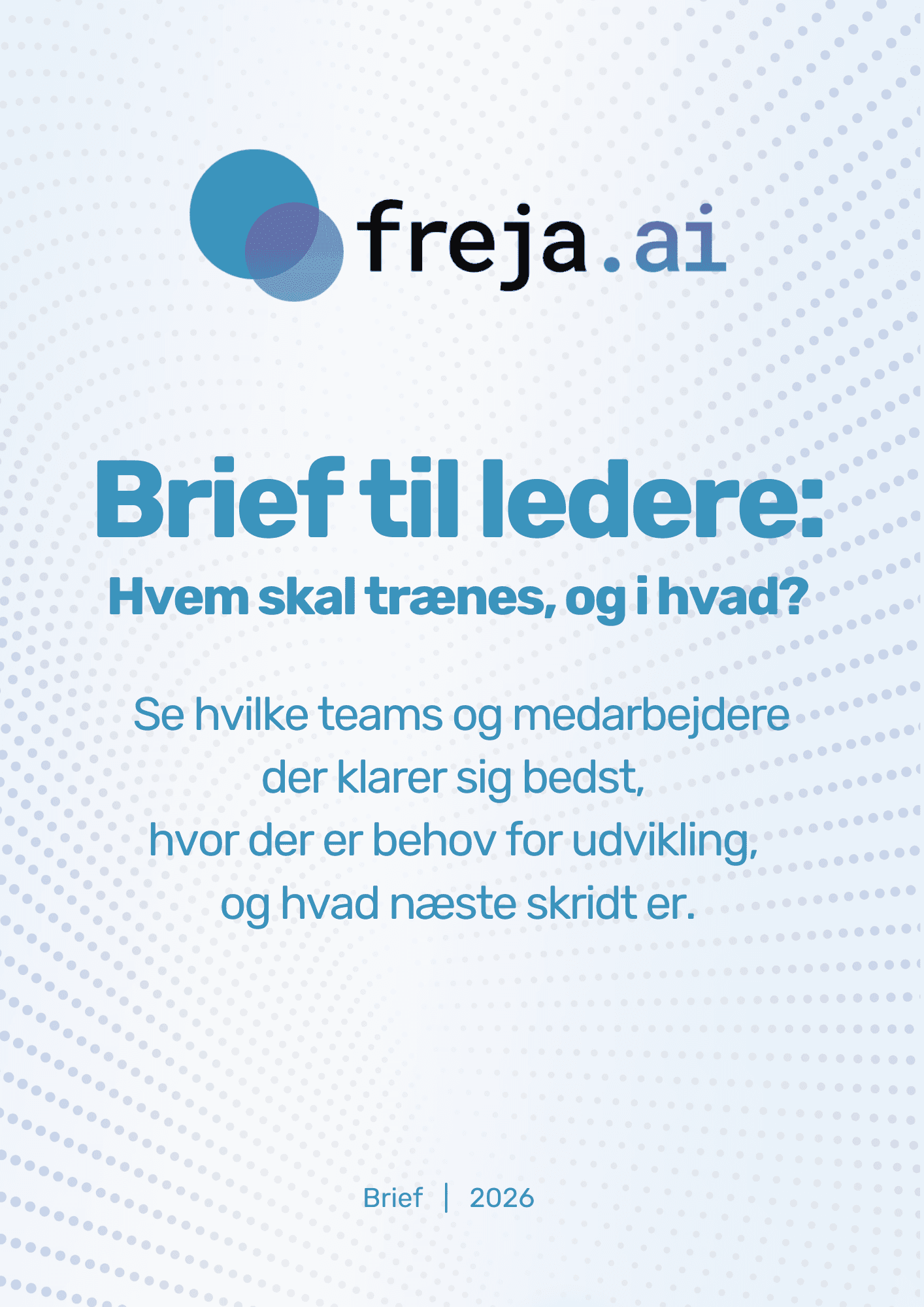 Daglig brief til ledere